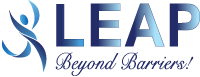 Logo says LEAP Beyond Barriers